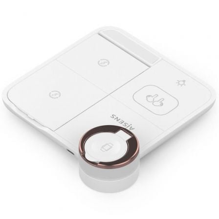 Base de carga inalámbrica aisens asch-15w4wc061-w/ 15w/ blanco - Imagen 3