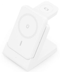 Base de carga inalámbrica aisens asch-15w4wc063-w/ 15w/ blanco