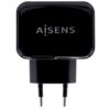 Cargador de pared aisens a110-0440/ 2xusb/ 17w
