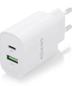 Alternative view of Cargador de pared aisens a110-0754/ 1xusb tipo-c/ 1xusb/ 20w