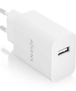 Cargador de pared aisens a110-0853/ 1xusb/ 10.5w