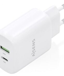 Alternative view of Cargador de pared gan aisens a110-0923/ 1xusb tipo-c/ 1xusb/ 30w/ blanco