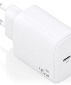 Cargador de pared gan aisens a110-0969/ 1xusb tipo-c/ 45w/ blanco
