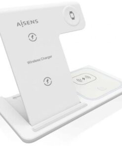 Base de carga inalámbrica aisens asch-15w3wc044-w/ 15w