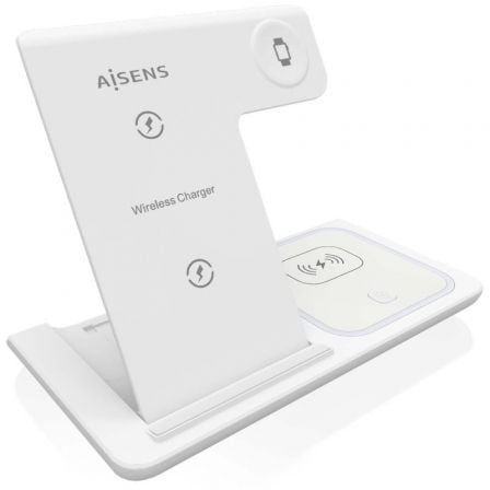 Base de carga inalámbrica aisens asch-15w3wc044-w/ 15w