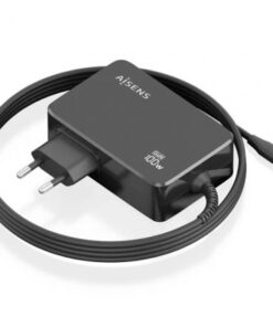 Cargador de portátil gan aisens asch-1pd100wl50-bk usb tipo-c/ 100w/ automático/ voltaje 5-20v