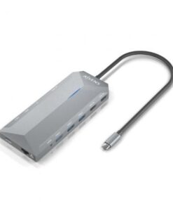 Alternative view of Docking usb tipo-c aisens asuc-12p005-gr/ 2xhdmi 4k/ 3xusb/ 2xusb tipo-c/ 1xrj45/ 1xaudio/ 1xlector tarjetas/ 1x jack/ 1xusb
