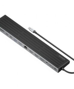 Docking usb tipo-c aisens asuc-13p042-gr/ 2xusb tipo-c/ 1xusb tipo-c pd/ 2xusb/ 2xhdmi/ 1xdisplayport/ 1xlector de tarjetas/