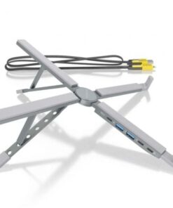 Soporte de mesa - docking usb tipo-c aisens asuc-4p021-gr/ 2xusb/ 1xusb tipo-c/ 1xusb tipo-c pd/ gris