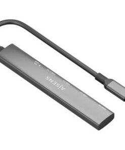Alternative view of Docking usb tipo-c aisens asuc-5p022-gr/ 1xhdmi 4k/ 2xusb/ 1xusb tipo-c/ 1xusb tipo-c pd/ gris