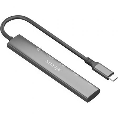 Docking usb tipo-c aisens asuc-5p022-gr/ 1xhdmi 4k/ 2xusb/ 1xusb tipo-c/ 1xusb tipo-c pd/ gris - Imagen 2