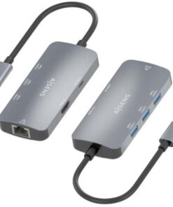 Alternative view of Docking usb tipo-c aisens asuc-6p019-gr/ 1xhdmi 4k/ 3xusb/ 1xrj45/ 1xusb tipo-c pd/ gris