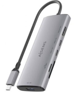 Alternative view of Docking usb tipo-c aisens asuc-6p029-gr/ 1xhdmi 4k/ 1xusb/ 2xusb tipo-c/ 1xlector de tarjetas/ gris