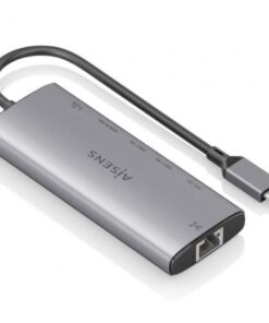 Alternative view of Docking usb tipo-c aisens asuc-6p030-gr/ 1xhdmi 4k/ 1xusb/ 2xusb tipo-c/ 1xrj45/ 1xusb tipo-c pd/ gris
