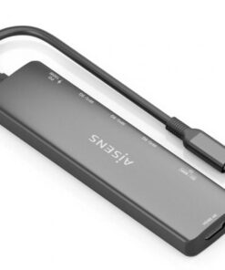 Alternative view of Docking usb tipo-c aisens asuc-7p025-gr/ 1xhdmi 4k/ 3xusb/ 1xusb tipo-c pd/ 1xlector tarjetas/ gris