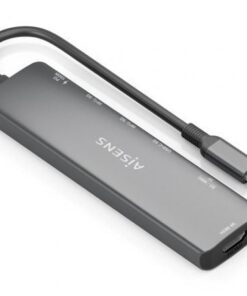 Alternative view of Docking usb tipo-c aisens asuc-7p026-gr/ 1xhdmi 4k/ 2xusb/ 1xusb tipo-c / 1xusb tipo-c pd/ 1xlector tarjetas/ gris