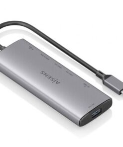 Alternative view of Docking usb tipo-c aisens asuc-7p031-gr/ 1xhdmi 4k/ 1xusb/ 2xusb tipo-c/ 1xlector tarjetas/ 1xusb tipo-c pd/ gris