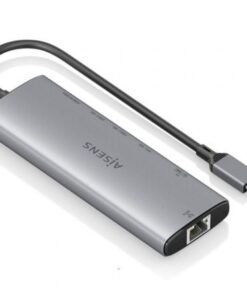 Alternative view of Docking usb tipo-c aisens asuc-7p032-gr/ 1xhdmi 4k/ 1xusb/ 2xusb tipo-c/ 1xrj45/ 1xlector tarjetas/ gris