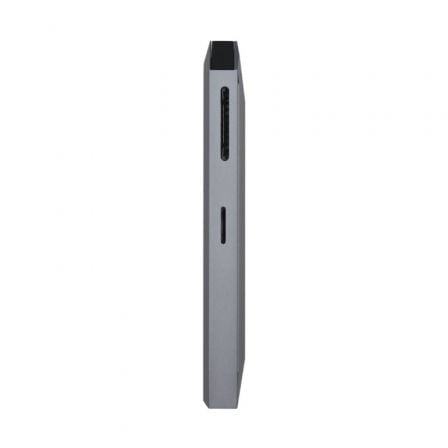 Docking usb tipo-c aisens asuc-8p004-gr/ 1xhdmi 4k/ 3xusb/ 1xrj45/ 1xlector tarjetas / 1xusb tipo-c pd/ gris - Imagen 4