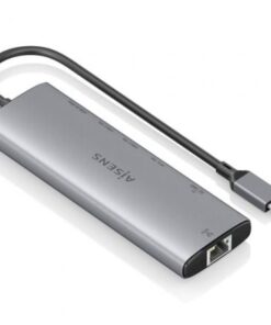 Alternative view of Docking usb tipo-c aisens asuc-8p033-gr/ 1xhdmi 4k/ 1xusb/ 2xusb tipo-c/ 1xrj45/ 1xlector tarjetas/ 1xusb tipo-c pd/ gris