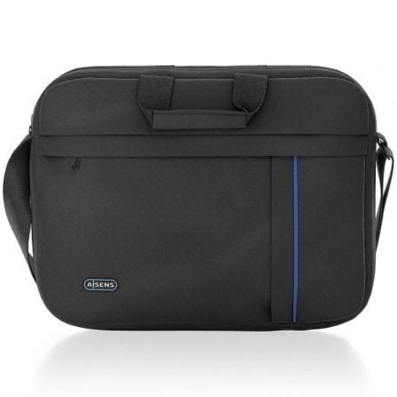 Maletín aisens asbg-bc020-bk para portátiles hasta 15.6"/ negro