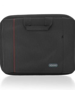 Maletín aisens asbg-bc023-bk para portátiles hasta 15.6"/ negro