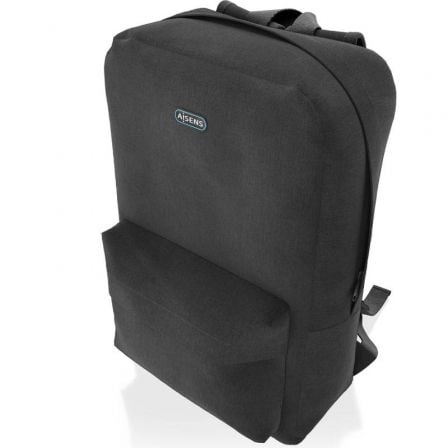 Mochila aisens asbg-bp080-bk para portátiles hasta 15.6"/ negro - Imagen 2