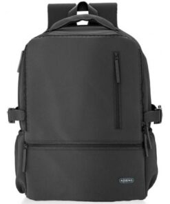 Mochila aisens asbg-bp086-bk para portátiles hasta 15.6"/ impermeable/ negro