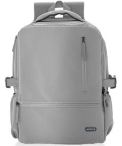 Mochila aisens asbg-bp087-gr para portátiles hasta 15.6"/ impermeable/ gris