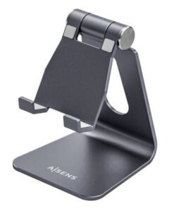 Soporte para smartphone/tablet aisens ms1pm-083/ gris