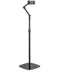 Soporte de suelo giratorio/ inclinable/ nivelable/ rotable aisens msf3p-301 para tablet 4.7-12.9"