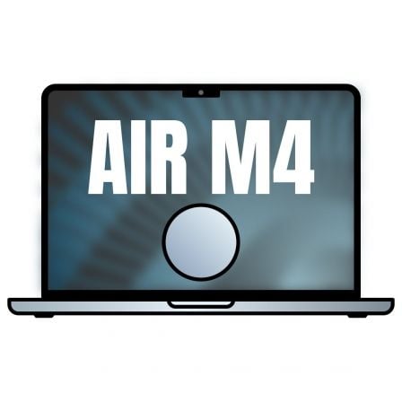 Apple macbook air 15,3"/ m4 10-core cpu/ 16gb/ 512gb ssd/ 10-core gpu/ azul cielo