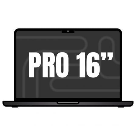 Apple macbook pro 16"/ m4 pro 14-core cpu/ 24gb/ 512gb ssd/ 20-core gpu/ negro espacial
