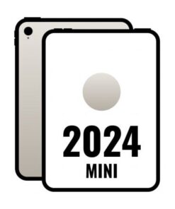 Ipad mini 8.3" 2024 7th wifi/ a17 pro/ 128gb/ blanco estrella- mxn83ty/a