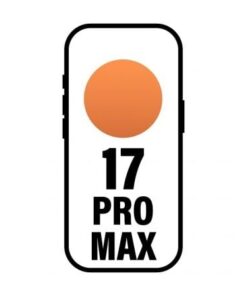 Smartphone apple iphone 17 pro max 256gb/ 6.9"/ 5g/ naranja cósmico