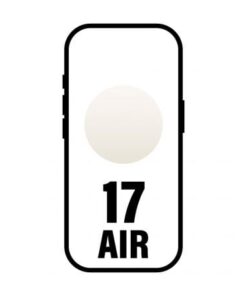 Smartphone apple iphone 17 air/ 256gb/ 6.5"/ dorado claro