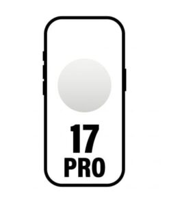 Smartphone apple iphone 17 pro 256gb/ 6.3"/ 5g/ plata