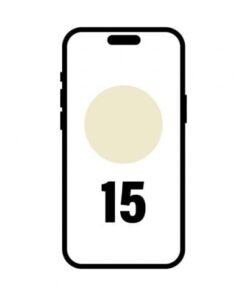 Smartphone apple iphone 15 256gb/ 6.1"/ 5g/ amarillo
