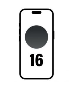 Smartphone apple iphone 16 128gb/ 6.1"/ 5g/ negro