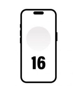 Smartphone apple iphone 16 256gb/ 6.1"/ 5g/ blanco