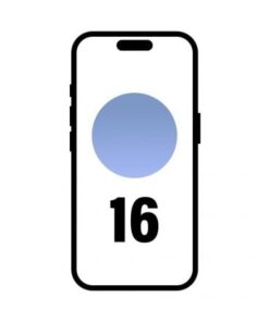 Smartphone apple iphone 16 256gb/ 6.1"/ 5g/ azul ultramar