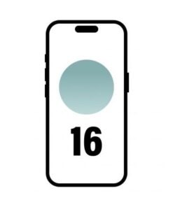 Smartphone apple iphone 16 256gb/ 6.1"/ 5g/ verde azulado