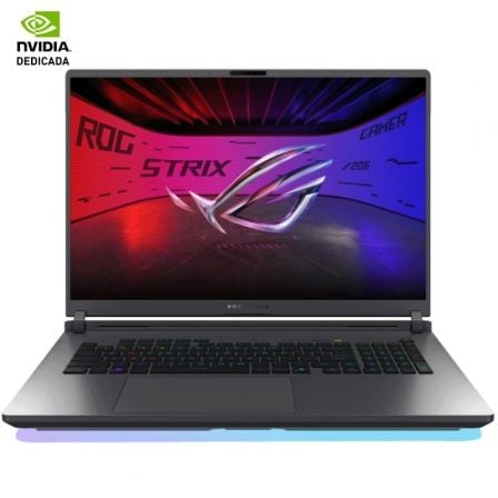 Portátil gaming asus strix g18 g815lw-s9095 intel core ultra 9-275hx/ 32gb/ 1tb ssd/ geforce rtx 5080/ 18"/ sin sistema