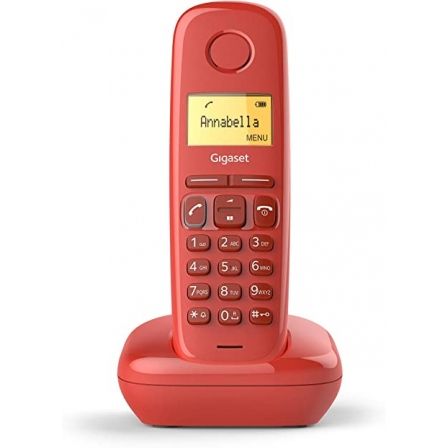 Teléfono inalámbrico gigaset a170/ rojo - Imagen 2