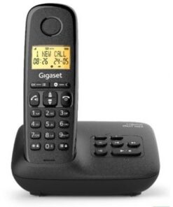 Teléfono inalámbrico gigaset basic 100/ negro