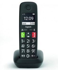 Teléfono inalámbrico gigaset e290/ pack duo/ negro