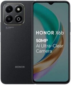 Smartphone honor x6b 4gb/ 128gb/ 6.56"/ negro medianoche