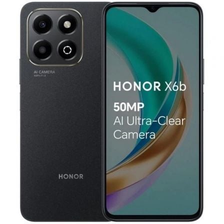 Smartphone honor x6b 4gb/ 128gb/ 6.56"/ negro medianoche