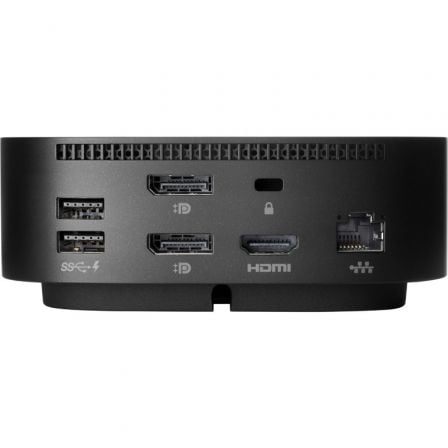 Docking usb tipo-c hp g5/ 4xusb/ 1xhdmi 4k/ 1xrj45/ 2xdisplayport/ 1xjack/ 1xusb tipo-c pd/ negro - Imagen 4