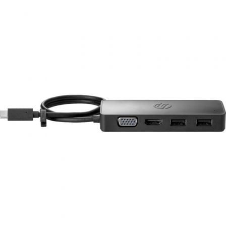 Docking usb 3.0 tipo-c hp usb-c travel g2/ 2xusb/ 1xhdmi 4k/ 1xvga/ negro - Imagen 2